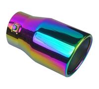 Exhaust Tips For Pajero V97 V73 Stainless Steel Automobile Exhaust Pipe Tail Throat Tailpipe(Colorful a)