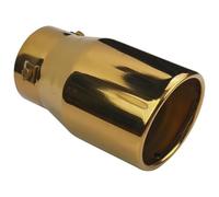 Exhaust Tips For Pajero V97 V73 Stainless Steel Automobile Exhaust Pipe Tail Throat Tailpipe(Golden a)