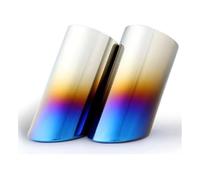 Exhaust Tips For VW For S&CIROCCO 2010-2022 Stainless Steel Exhaust Pipe Muffler Tailpipe Tip 2Pcs Car Rear Tail Throat Styling