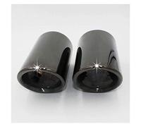 Exhaust Tips For VW JETTA/SAGITAR/POLO/GOLF 7 Car Tailpipe 2Pcs/Set Chrome Plating Stainless Steel Exhaust Muffler Tip Pipes Covers