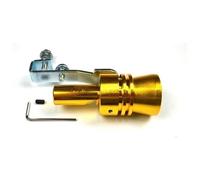 Exhaust Tips For W211 W203 W204 W210 W124 AMG W202 Car Exhaust Pipe Turbo Sound Whistle(Gold)