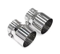 Exhaust tips Id60mm Exhaust Tip Muffler 2Pcs Set For BMW F22 F23 M235i