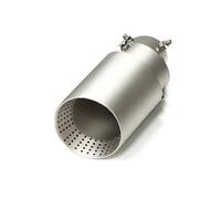 Exhaust Tips Muffler 1 Pcs Stainless Steel Car Exhaust Tip Universal Muffler Bend Pipe Accessories Tailpipe 89mm 101mm 114mm Nozzle
