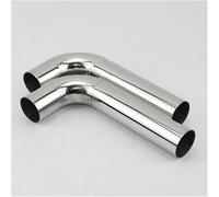 Exhaust Tips Muffler 1PCS Exhaust Pipe Car Elbow 90 Degree Angle Reduce Diameter Muffler Turns Into Tailpipe(51mm (100mm x 150mm))
