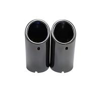 Exhaust Tips Muffler 2pcs Exhaust Pipe Car Covers For 1 2 3 4 5 SERIES FOR E90 E91 E92 E93 F32 F33 F36 F30 GT 13-18 F20 F22 F10 F11 F18 E60 Car End Pipes (Color : 76mm)