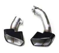 Exhaust Tips Muffler For B&MW X5 F15 28i 30i 2014-2018 Rear Exhaust Pipe Muffler Tail Throat Exhaust Tip(Black 28i)