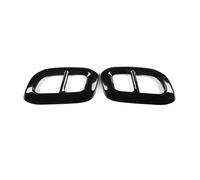 Exhaust Tips Muffler For Benz For GLC For GLE For GLS X253 W167 2020-2025 2Pcs Exhaust Muffler Pipe Tip Tailpipe Cover Stainless Steel