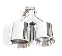 Exhaust Tips Muffler For F10 F30 3.50 Inch Universal Right Side Stainless Steel Car Exhaust Pipe Muffler Dual Tip
