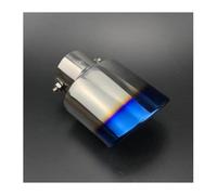 Exhaust Tips Muffler For Suz&uki SX4 For SWIFT For Alto For Liane For Grand For Vitara For S-cross For Spacia For Splash Tail Throat Car Exhaust Tube(B Type Straight Blue)
