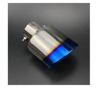 Exhaust Tips Muffler For Suz&uki SX4 For SWIFT For Alto For Liane For Grand For Vitara For S-cross For Spacia For Splash Tail Throat Car Exhaust Tube(B Type Straight Blue)