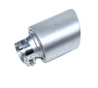 Exhaust Tips Muffler For VW For GTI MK7 For Golf 7 Stainless Steel Car Exhaust Universal Exhaust Pipe Nozzle 60MM 63mm Muffler Tip