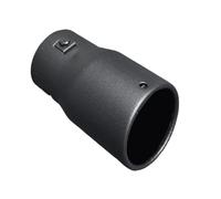 Exhaust Tips Muffler Universal Car Exhaust Muffler Tip Round Stainless Steel Chrome Tail Pipe Accessories Inlet 75mm