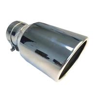 Exhaust Tips Muffler Universal Stainless Steel Silver Automobile Muffler Modified Tail Pipe Large Caliber 114 Oblique Exhaust Head For Car Customizat