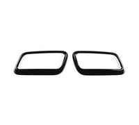 Exhaust Tips Pipe Bright Black Stainless Steel Exhaust Tailpipe Tail Throat Decoration Frame Cover Trims For LR For Range For Rover Sport 2018-2020 Car Exhaust Tip