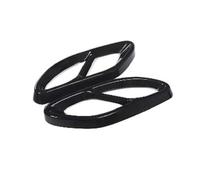 Exhaust Tips Pipe Car Rear Exhaust Muffler Pipe Cover Trim Tail Throat Frame Stainless Steel For Benz For CLS C257 2018-2021 For CLA 2017-2019 Auto parts Exhaust Pipe Tip( Black)