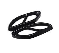 Exhaust Tips Pipe Car Styling Stainless Steel Exhaust Pipe Cover Trim For Benz A B C E GLC GLE Class W176 W246 W205 W213 For Amg 2pcs Tail Throat Car Exhaust Tip