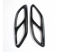 Exhaust Tips Pipe Car Tail Throat Frame Decoration Cover Trim Exhaust Pipe Accessories For Benz For CLA Class C118 W118 2020 Rear Exhaust Pipe Muffler Tail Throat Car Exhaust Tip( Black)