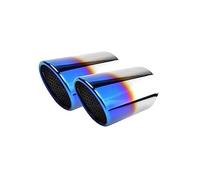 Exhaust Tips Pipe Car Tail Throat Tube For Q7 2006 2007 2008 2009 2010 2011 2012 2013 Car Rear Tail Throat Exhaust Pipe Muffler Tip Exhaust Tail Pipe Tip