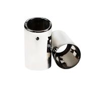Exhaust Tips Pipe For A1 A3 A4 TT 2009-2015 Exhaust Pipe 2Pcs/Set Plating Stainless Steel Car Exhaust Muffler Tip Pipes Covers Exhaust Tip Exhaust Tips
