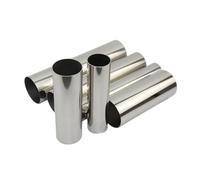 Exhaust Tips Pipe Tail Pipe Muffler Car Styling 38mm 51mm 63mm 76mm Exhaust Pipe Muffler Tail Pipe 304 Stainless Steel Welding Exhaust Tailpipe Car Exhaust Tip(63mm x 200mm)