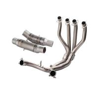 Exhaust Titanium Alloy Motorcycle Exhaust Elbow Muffler Pipe Connect The 51MM For Z1000 2010-2024 Pipe Link Connect(Type C)