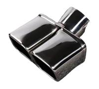 Exhaust Trim Stainless Steel Exhaust Tip Compatible with Mitsubishi For Eclipse For Cross 2017-2019