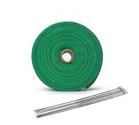 Exhaust Wrap 1.5mm*50mm*5M 10M 15M Heat Exhaust Pipe Shield For Intake Intercooler Reflective Insulation(10m Green)