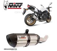 MIVV Exhaust Silencer Suono Y.033.L7 - Steel - for Yamaha FZ8 / Fazer 800 2010-2012 Omol