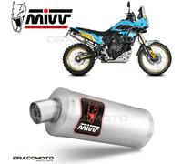 Mivv Exhaust Muffler Dakar Inox for YAMAHA TENERE 700 2019 2024