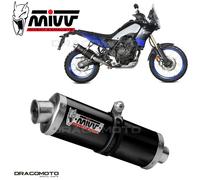 Y.064.LZ - Exhaust Muffler MIVV OVAL Black YAMAHA Ténéré 700 (19-23)