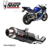 Exhaust YAMAHA YZF 1000 R1 1998 1999 MIVV Gp Black