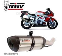 Mivv Exhaust Muffler Suono Stainless Steel for Yamaha Yzf 600 R6 1999 > 2002
