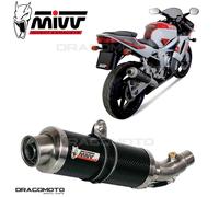 Mivv Exhaust Muffler GP Carbon Fiber for Yamaha Yzf 600 R6 1999 > 2002
