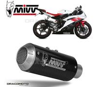 Mivv Exhaust Muffler MK3 Carbon kat for YAMAHA YZF 600 R6 2006 > 2016