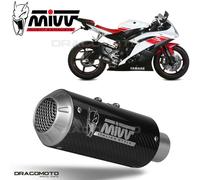 Mivv Exhaust Muffler MK3 Carbon kat for YAMAHA YZF 600 R6 2006 > 2016