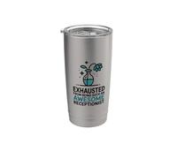 Exhausted from Being Such an Awesome Receptionist, Reception Stainless Steel Insulated Tumbler