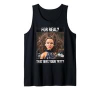 Exhausted Teacher Doll for Real that was Your Test Tank Top