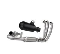 exhaustpipe For CFMOTO 675SR 675 SR CF675SR moto exhaust | Motorcycle Exhaust Escape Front Link Pipe Connection 51mm Stainless Steel(Type-C)