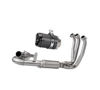 exhaustpipe For CFMOTO 675SR CF675SR 675R-R 675 SR-R moto exhaust | Full Motorcycle Exhaust System Escape Front Link Pipe(Type-D)