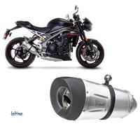 Exhausts Leovince approv titanium FAC S TRIUMPH SPEED TRIPLE 1050 RS/S 2018 2019