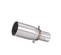 exhausttube For 28-45mm Adapter Exhaust Pipe moto muffler | Motorcycle Suitable Universal 51mm Middle Link PipeVarious Sizes(C 32mm-51mm)