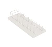 Exhibition Stand for Floor Tiles Display Stand for Stone Porcelain Slate Ceramic & Marble Samples Beige Marble Sample Holder (16x35cm/6.3x13.8in)