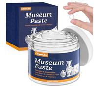 Exhibits Fixing Gel for Museum 200g - Removable & Reusable Museum Putty, Quake Hold Museum Wax Adhesive to Secure Glass, Antiques, Collectibles & Decor, No Residue Exhibit Gel
