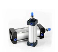 EXHOYAJB Standard Air Pneumatic Cylinders SC32mm Bore Double Acting 50/75/100/125/150/175/200/250/300/400/500/1000mm Stroke 1Pcs(600mm Stroke)