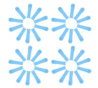 EXHUMKY 100pcs Soft Silicone Ear Wax Spoon Tips Replacement Sleeves Reusable Earwax Cleaning Tool Covers Comfortable Fit for Personal Family Use