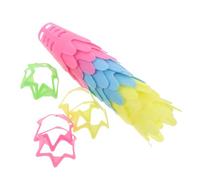 EXHUMKY 18pcs Golf Simulator Tees Plastic Ball Holder Professional Golf Training Accessories for Indoor Outdoor Practice with Unbreakable Base