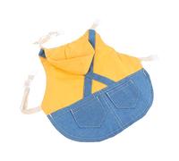 EXHUMKY 1Set Adorable Rabbit Costume with Rabbit Harness and Pulling Rope Comfortable and Breathable Outfit for Pets for Daily Walks and Playtime Activities