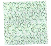 EXHUMKY 20pcs Shamrock Wrapping Paper for Patrick's Day Shamrock Design for Holidays Parties Showers Craft Projects for Friends Family Colleagues