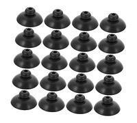 EXHUMKY 20pcs Strong Suction Cups for Fish Tank Oxygen Pumps Reliable Aquarium Pump Holders for Securing Airline Tubing and Accessories Easy to Install and Use