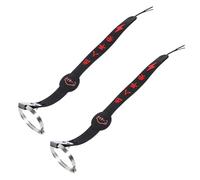 EXHUMKY 2pcs Automotive Ground Strap Wire Car Static Silicone Easy to Install Compact and Portable Black Anti-static Accessory for Vehicle Use